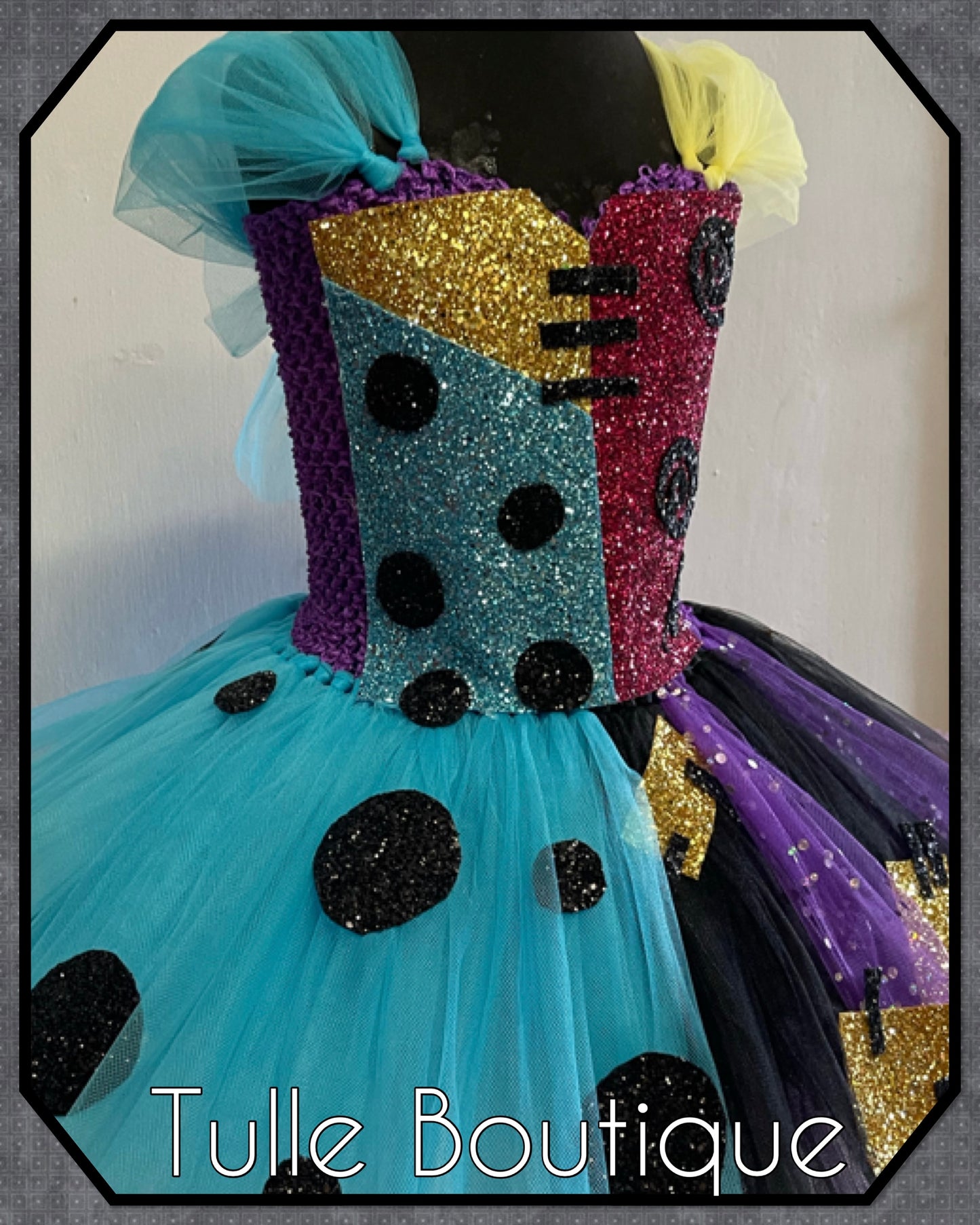 Nightmare before Christmas Sally birthday tutu dress