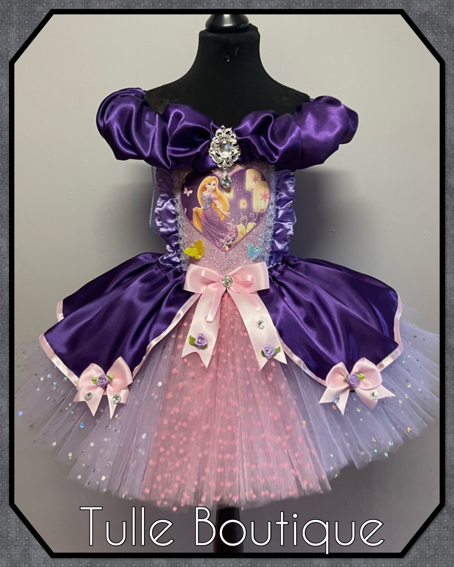Rapunzel Tangled princess ballgown tutu party dress