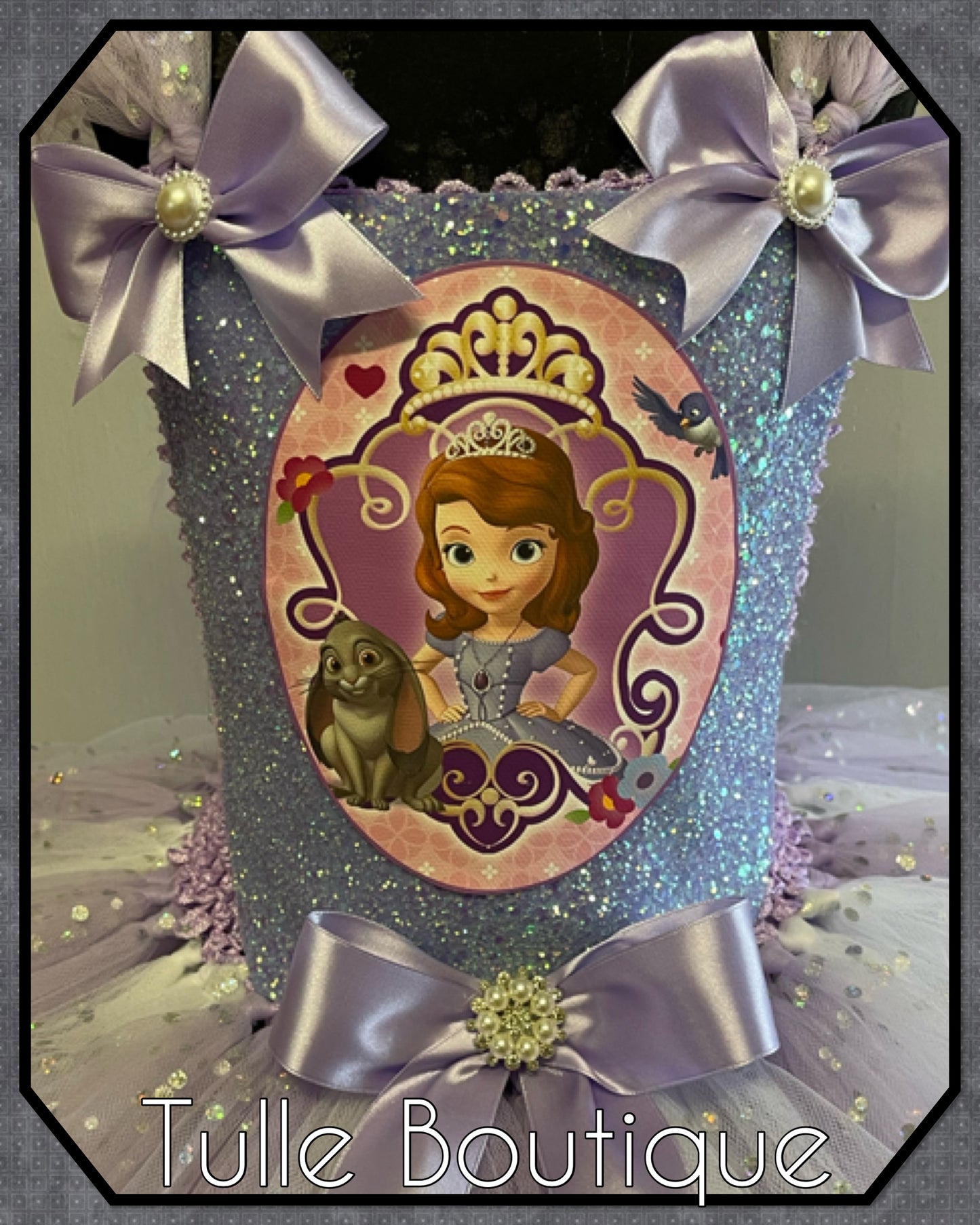 Princess Sofia the first birthday tutu dress