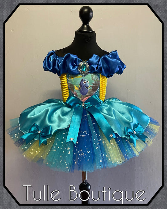 Dory fish Princess ballgown tutu dress