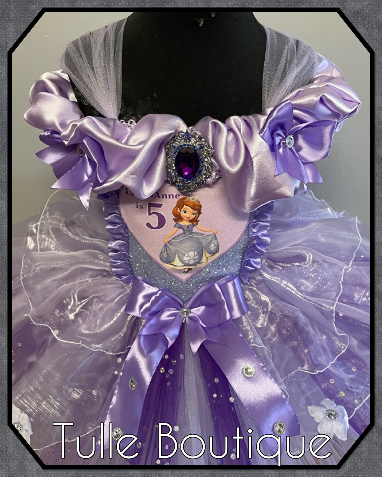 Princess Sofia the first organza ballgown tutu dress