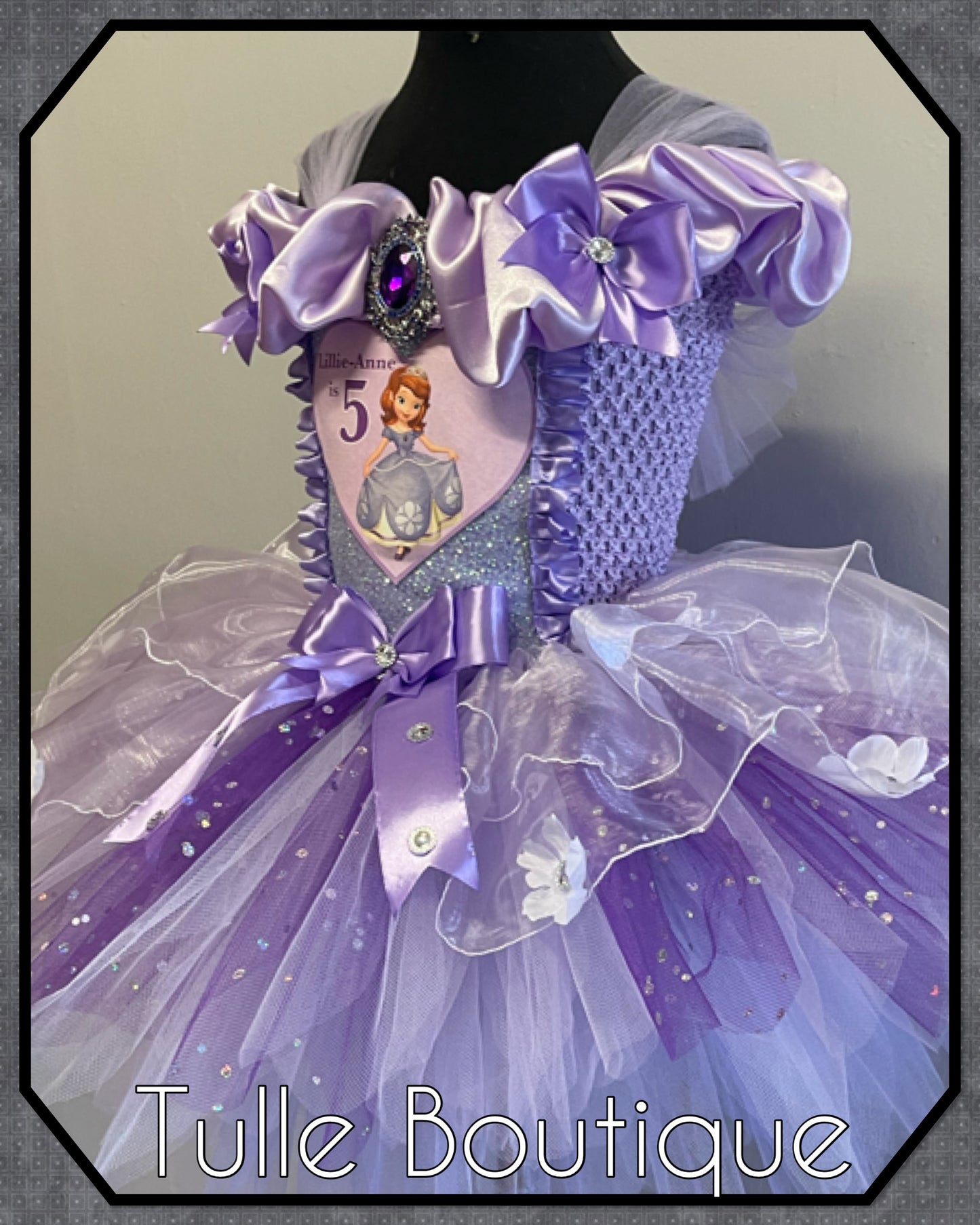 Princess Sofia the first organza ballgown tutu dress