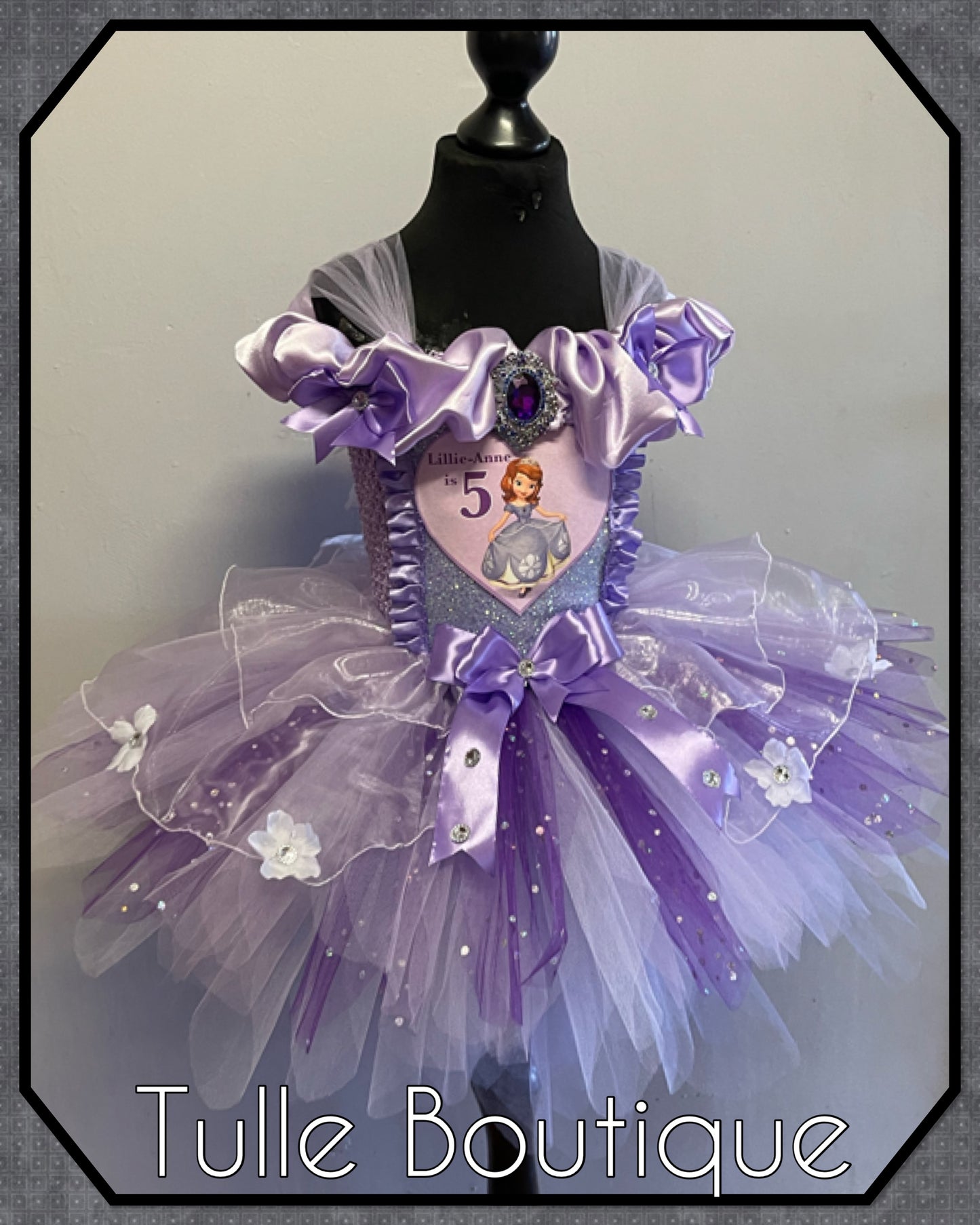 Princess Sofia the first organza ballgown tutu dress