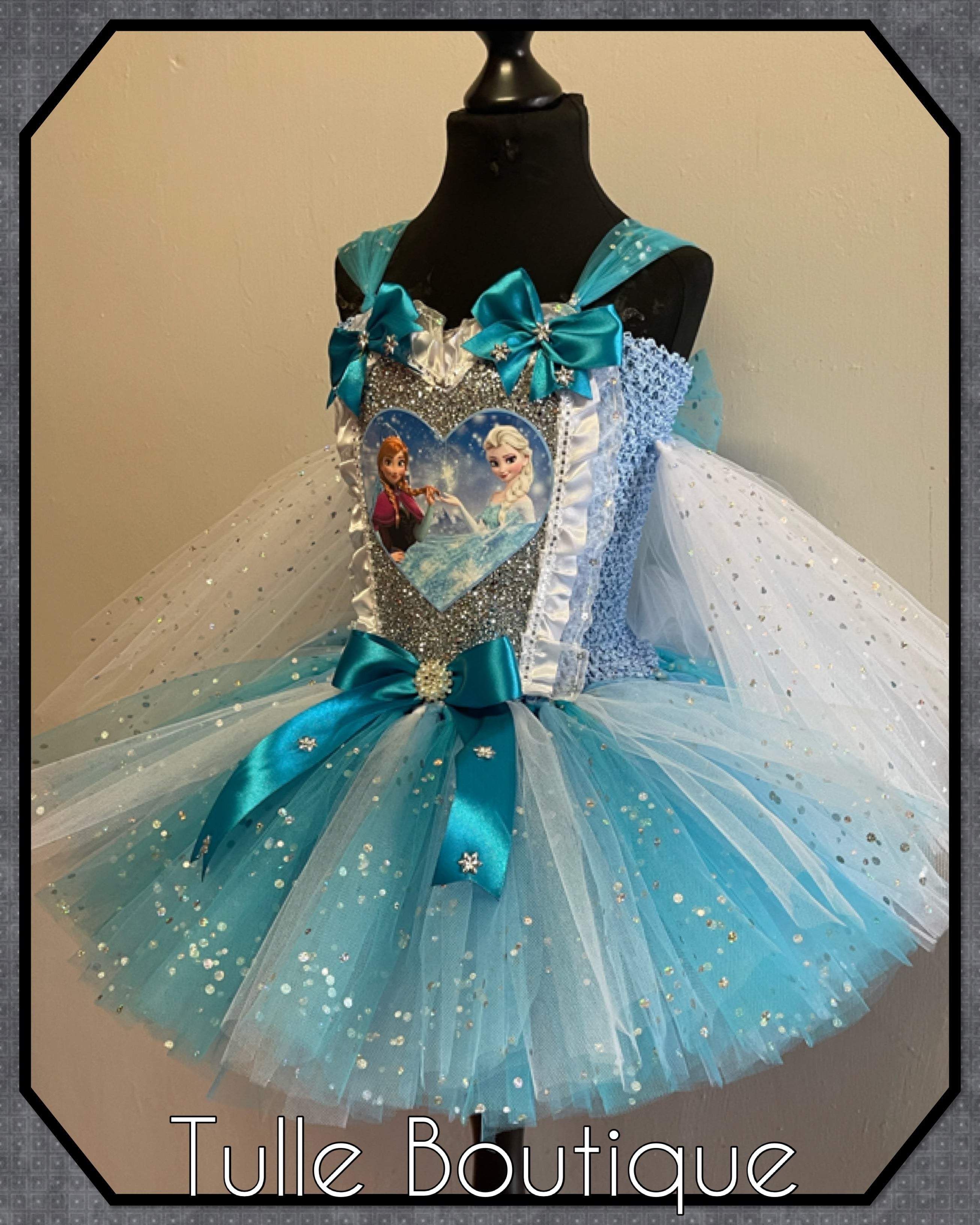 Frozen tutu dress best sale