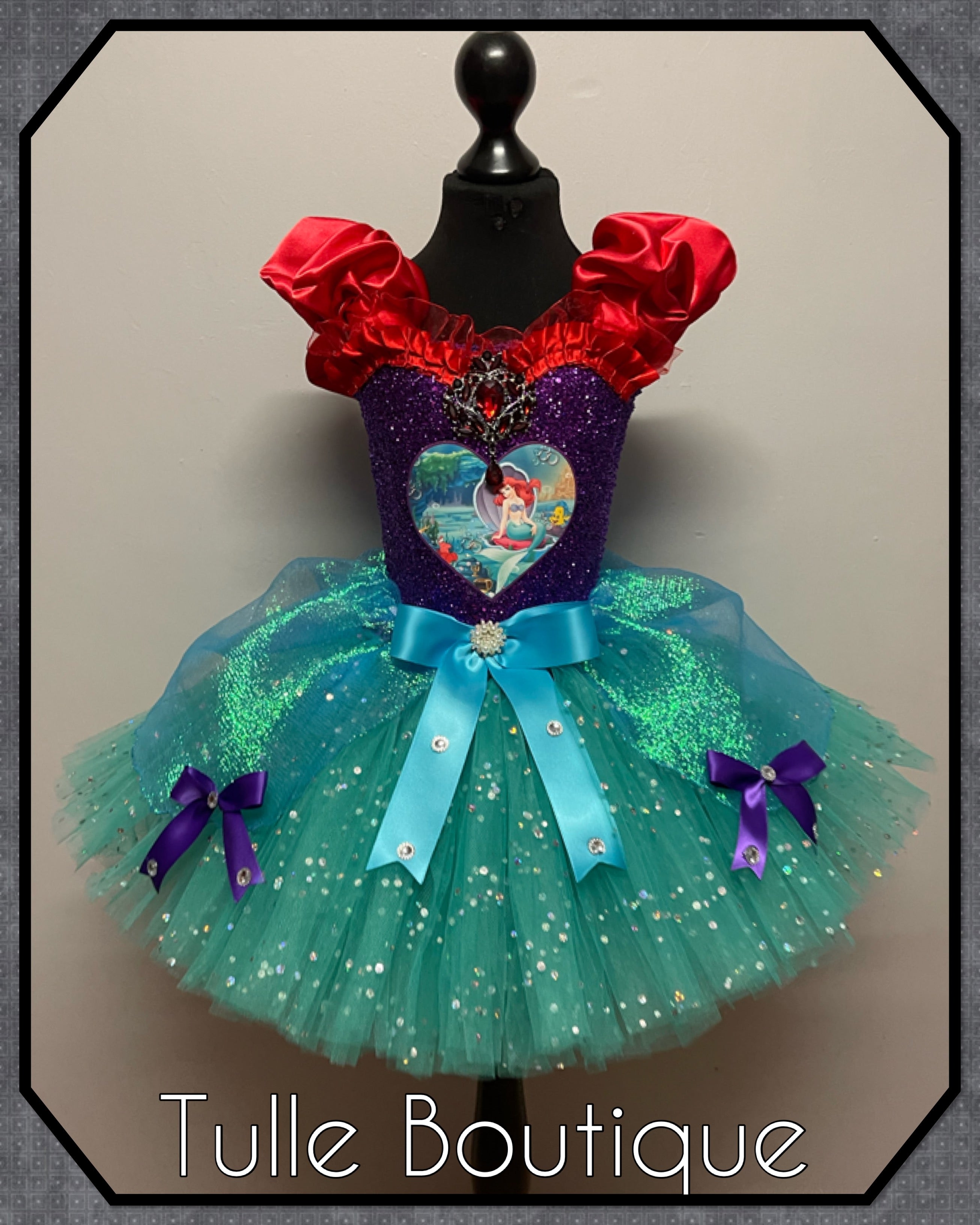 Ariel tutu dress hotsell