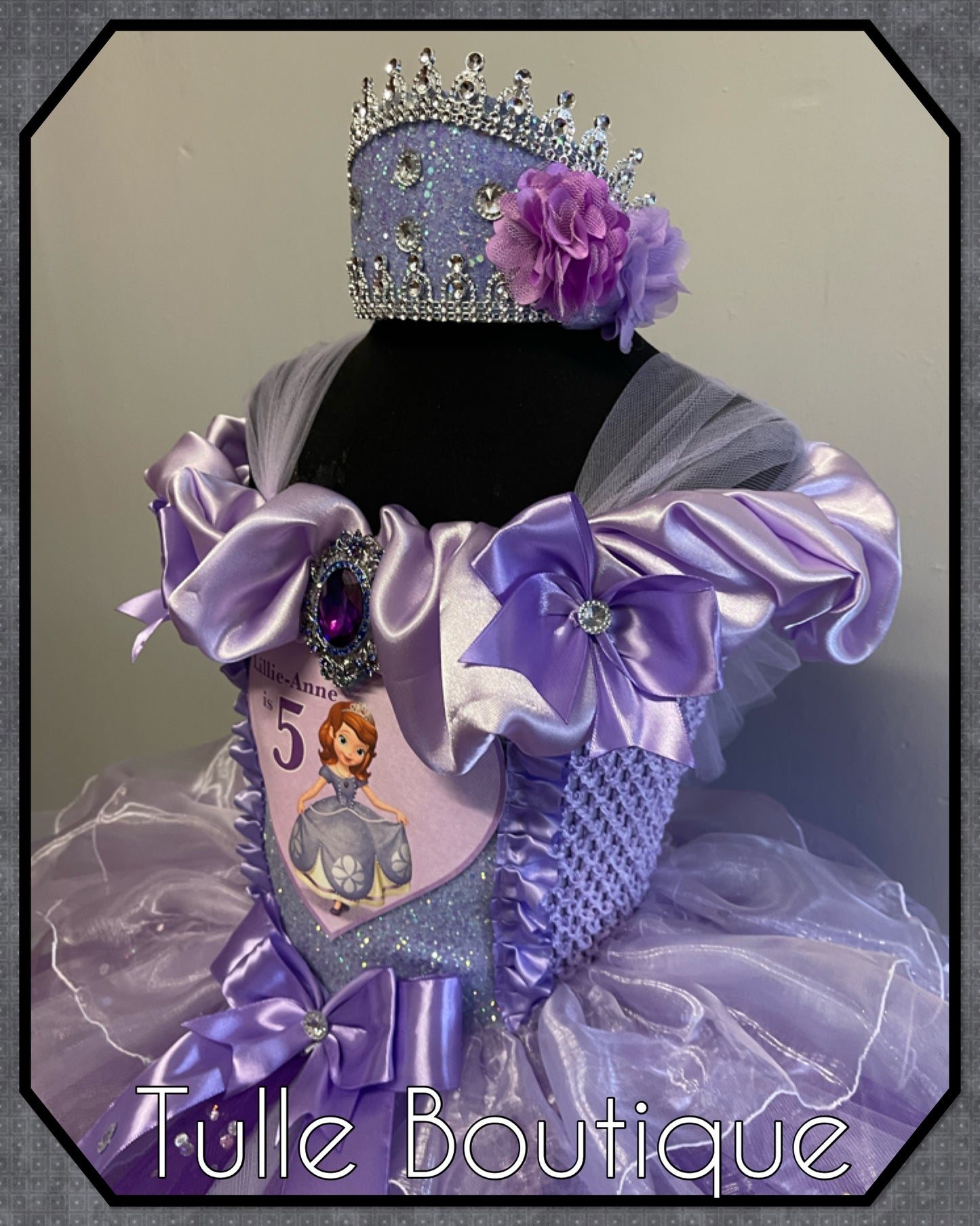 Princess Sofia the first organza ballgown tutu dress