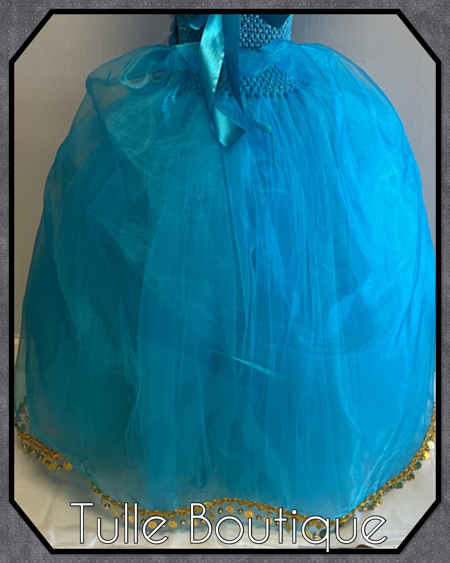 Arabian princess Jasmine ballgown tutu dress