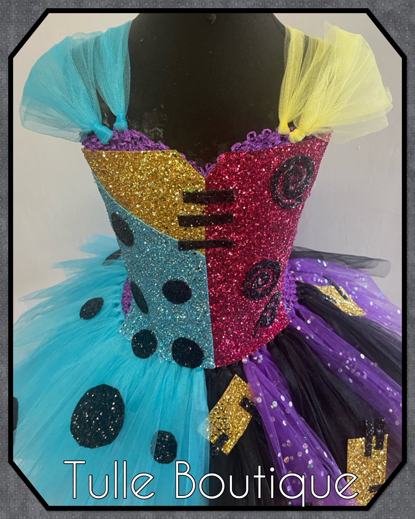 Nightmare before Christmas Sally birthday tutu dress